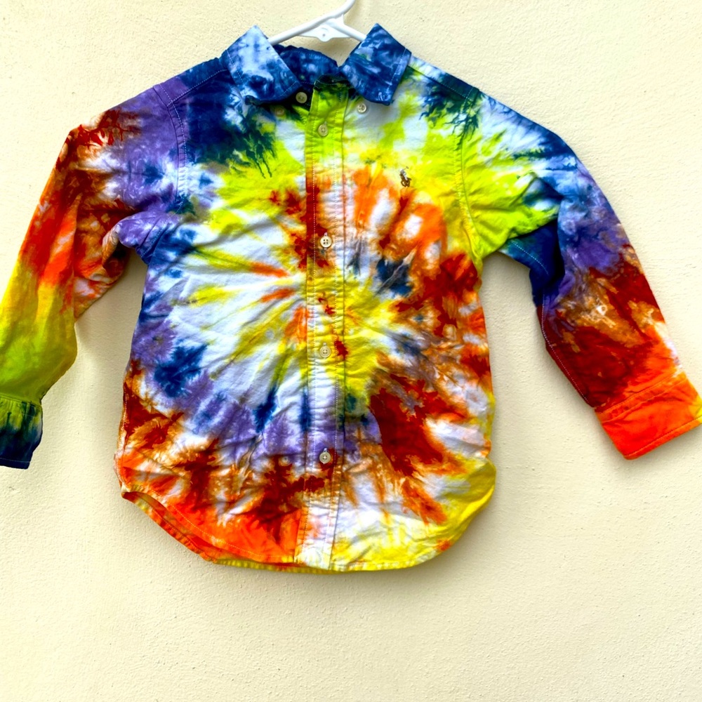 Tie-dye Ralph Lauren Oxford Shirt